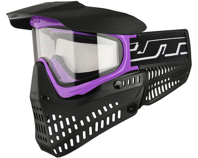 JT ProFlex Paintball Mask - Purple/Black W/ Clear Thermal Lens -(23133)