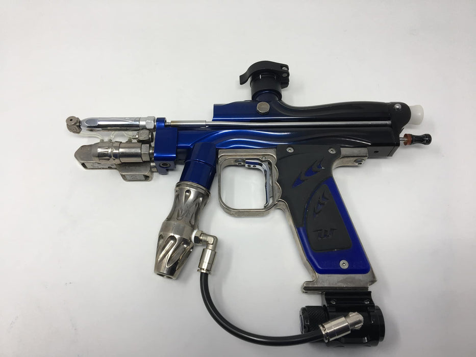 WGP Used E-Orracle Autococker - Gloss Black to Blue Fade