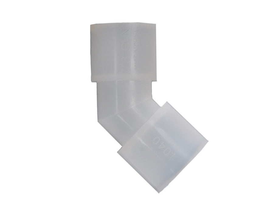 Extreme Rage 45 Degree Loader Elbow - Clear