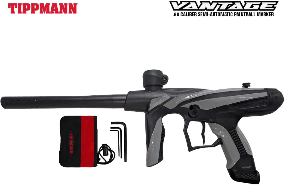 Tippmann Vantage .68Caliber Paintball Marker - Black/Gray