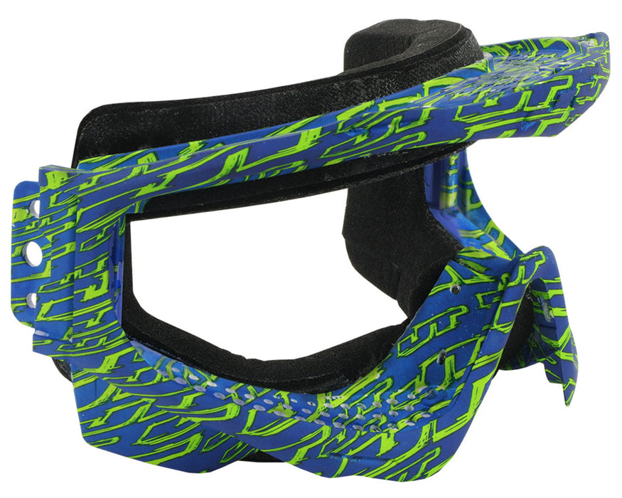 JT Flex 7/Flex 8/ProFlex/Spectra Goggle Mask Frame (No Lens) - LE Grunge Navy/Green
