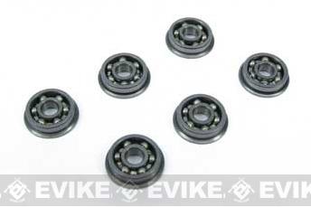 Matrix 9mm 6 Piece CNC Precision Steel Ball Bearing Bushing for Airsoft AEG