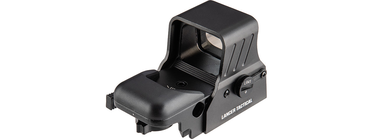 Lancer Tactical 4-Reticle Red/Green Dot Reflex Sight w/ QD Mount