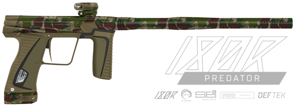 PLANET ECLIPSE GTEK 180R PAINTBALL GUN - PREDATOR CAMO