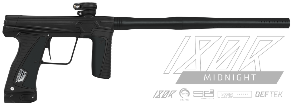 PLANET ECLIPSE GTEK 180R PAINTBALL GUN - MIDNIGHT BLACK