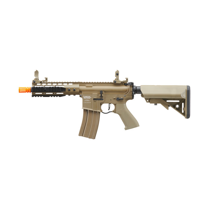 Lancer Tactical M4 Carbine Proline 7" Keymod Rail AEG (Color: Tan)