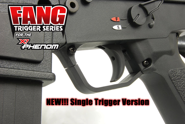 TechT Phenom Fang Trigger Single Version- Black