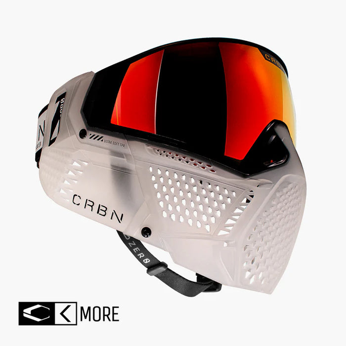 Carbon CRBN Zero Pro Paintball Mask - Clear