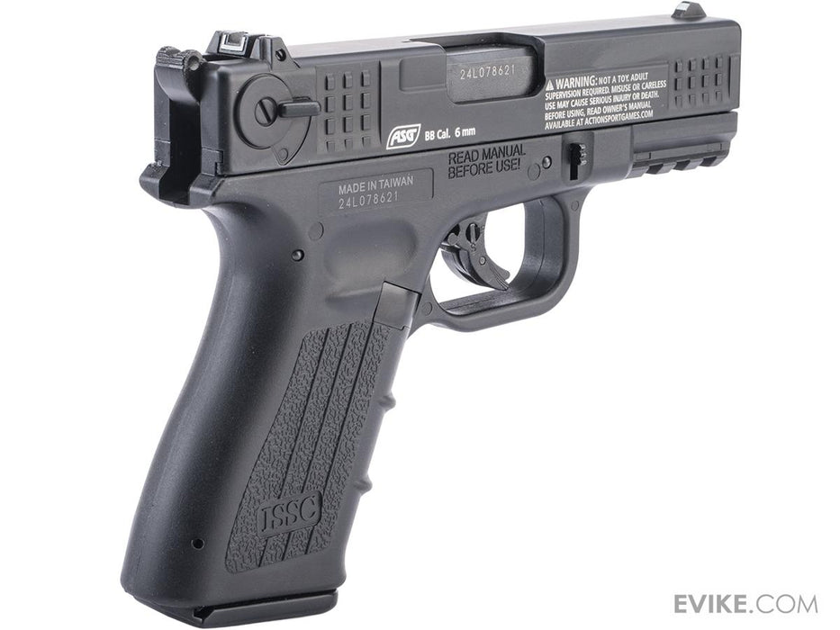ASG ISSC Licensed M22 CO2 Powered Airsoft Pistol (Model: Half Blowback)