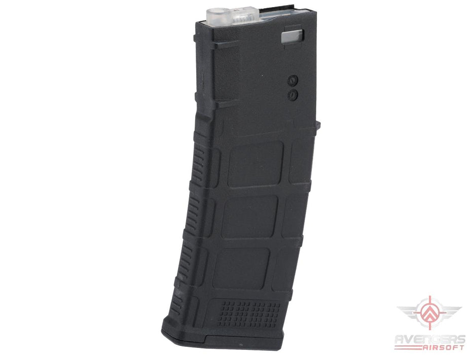 Avengers Polymer Magazine for M4/M16 Series Airsoft AEG Rifles (Color: Black / 370rd High-Cap)