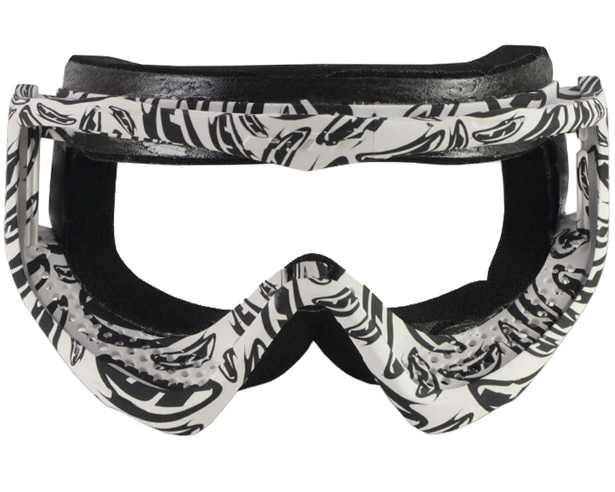JT Flex 7/Flex 8/ProFlex/Spectra Goggle Mask Frame (No Lens) - LE Banana White/Black Logo