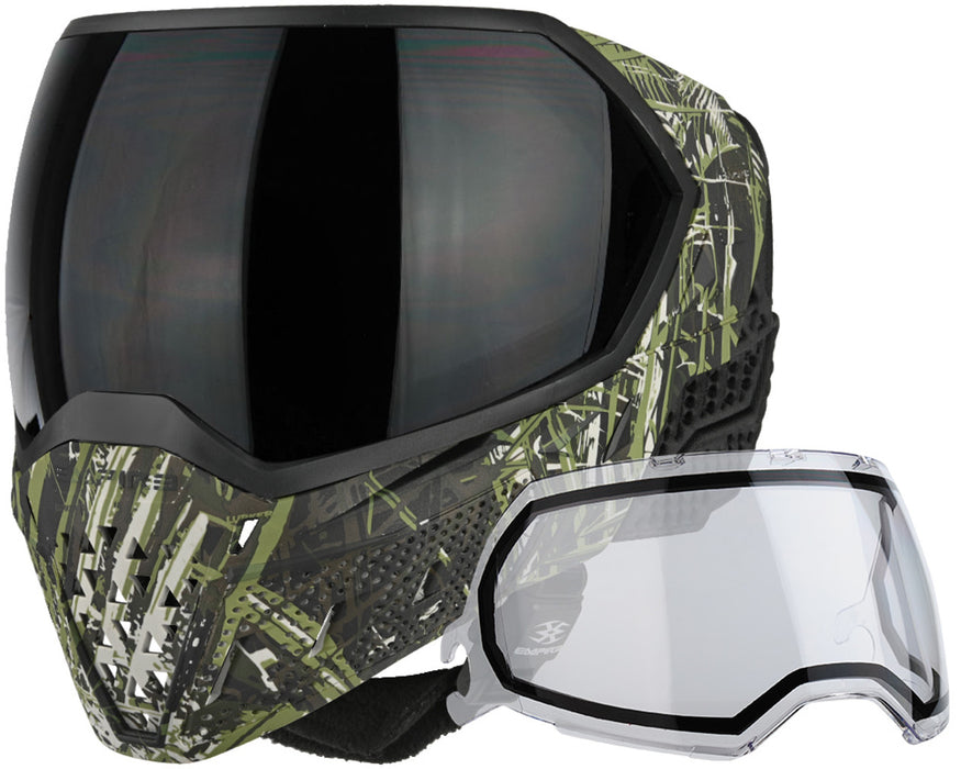 EMPIRE EVS SE/LE PAINTBALL MASK W/ ADDITIONAL LENS - LURKER (21744)