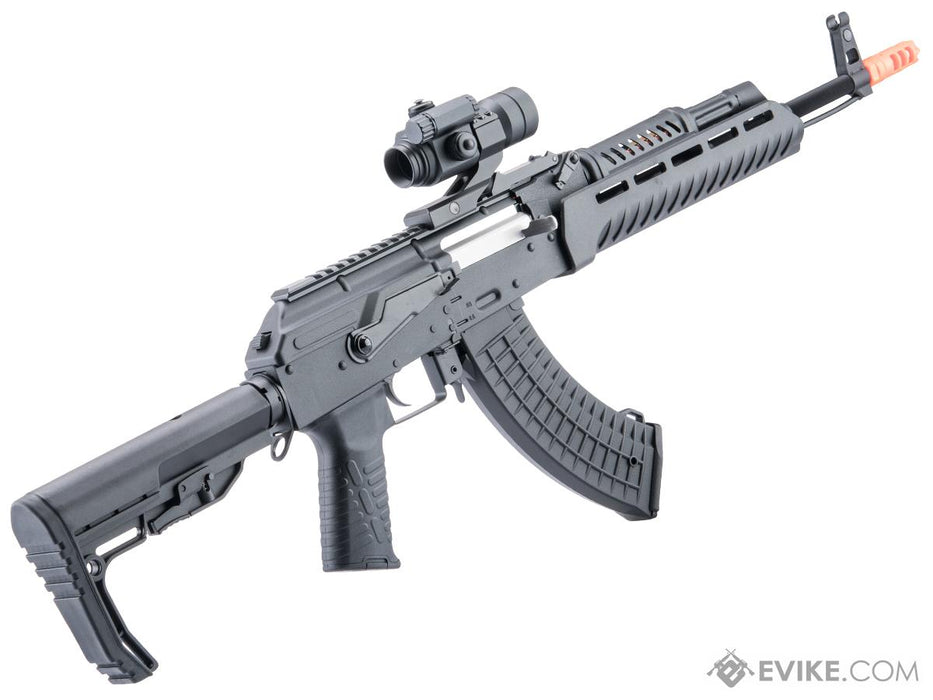 CYMA Tactical AK w/ CQB M4 Stock (Color: Black / CYMA Sport)