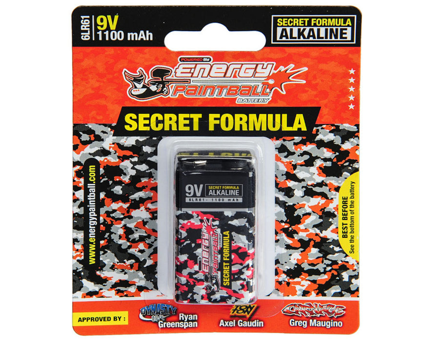 Energy Paintball 9 Volt Single