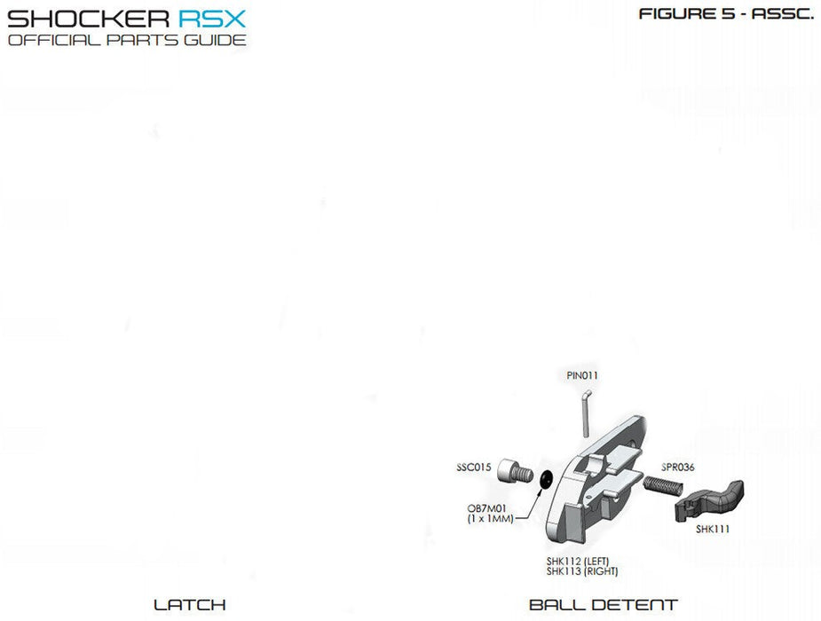 SP Shocker RSX Eye Cover Screw - SSC015