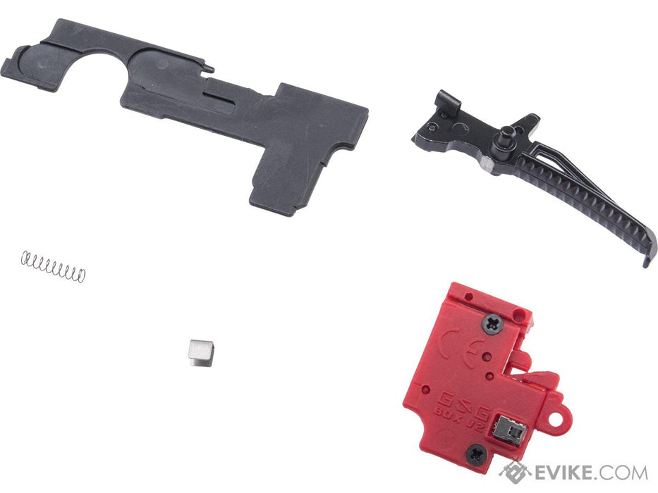 G&G ETU 2.0 and MOSFET 4.0 Wiring Set for Version 2 AEG Gearboxes (Model: Rear Wired / Vertical Trigger)