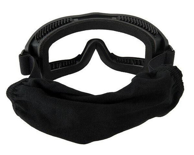 Lancer Tactical AERO Series Anti-Fog Airsoft Goggles, Black
