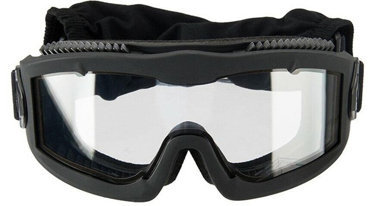 Lancer Tactical AERO Series Anti-Fog Airsoft Goggles, Black