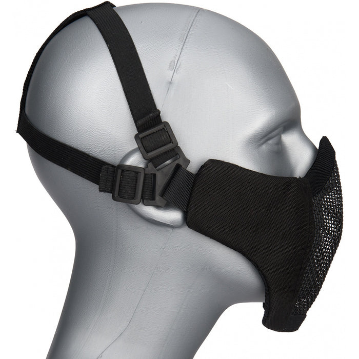 Lancer Tactical G-Force Wire Mesh Mask -Black