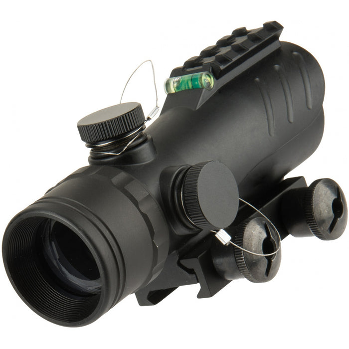 Lancer Tactical Enclosed Red Dot Sight w/ Top Optic Rail (Black)