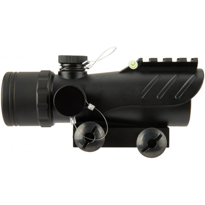 Lancer Tactical Enclosed Red Dot Sight w/ Top Optic Rail (Black)