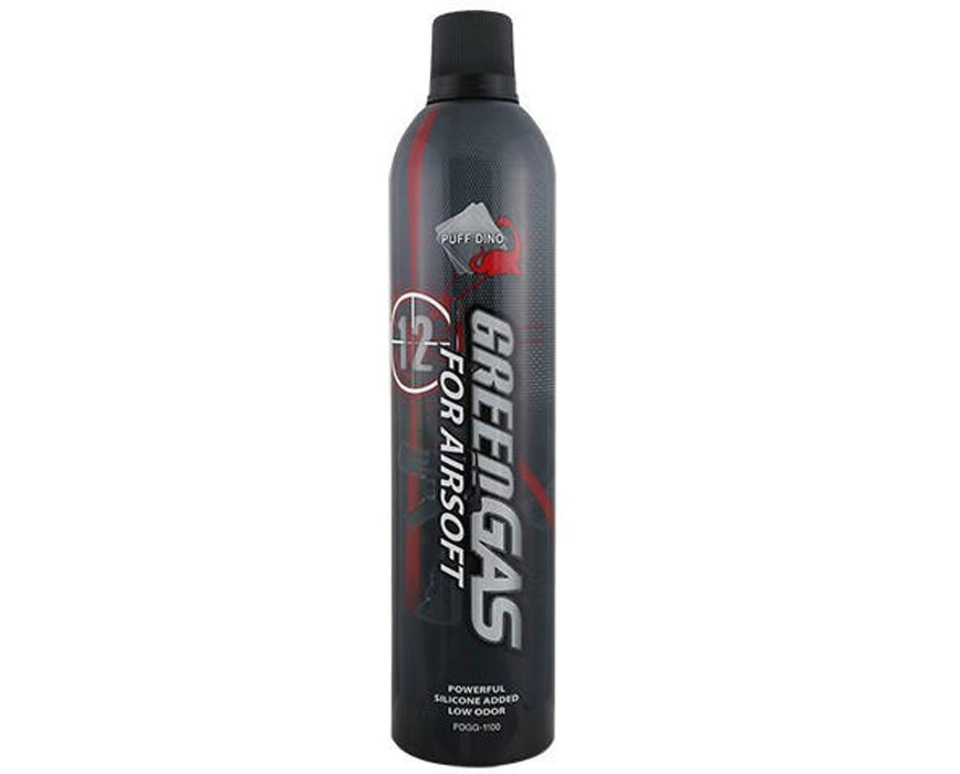 Puff Dino 600ml-20oz Green Gas Classic with Oil