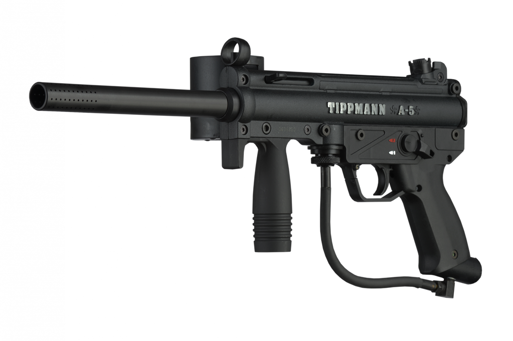 Tippmann A5 Paintball Gun W/ Response Trigger - Black