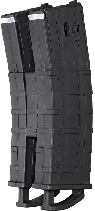 TIPPMANN TMC .68 CALIBER 20 ROUND MAGAZINE - 2 PACK W/ COUPLER - BLACK