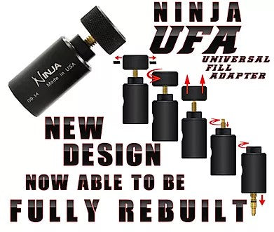 Ninja UFA Universal Fill Adapter- Black