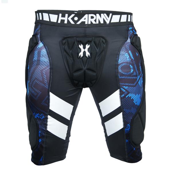 HK Army Crash Slider Shorts - Black/Blue