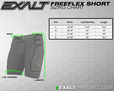 Exalt Freeflex Slide Shorts- Black