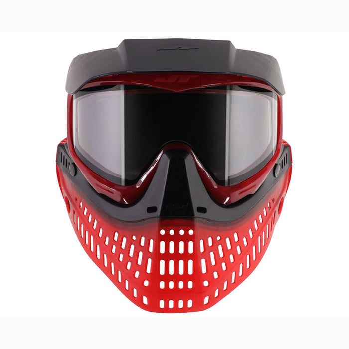 JT ProFlex Paintball Mask - Ice Series Red W/ 1 Lens