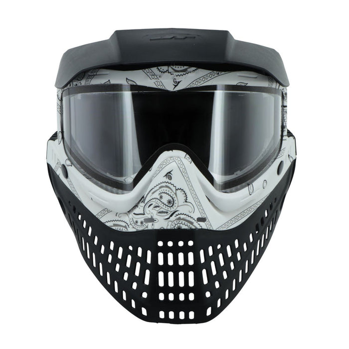 JT Bandana Series Proflex Paintball Mask - White