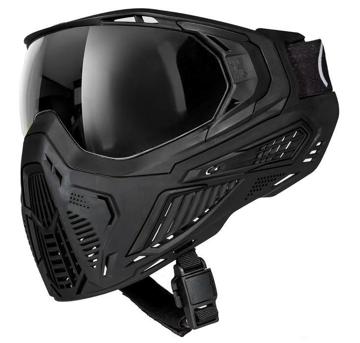 HK Army SLR Goggle Midnight Black/Black w/Smoke Lens