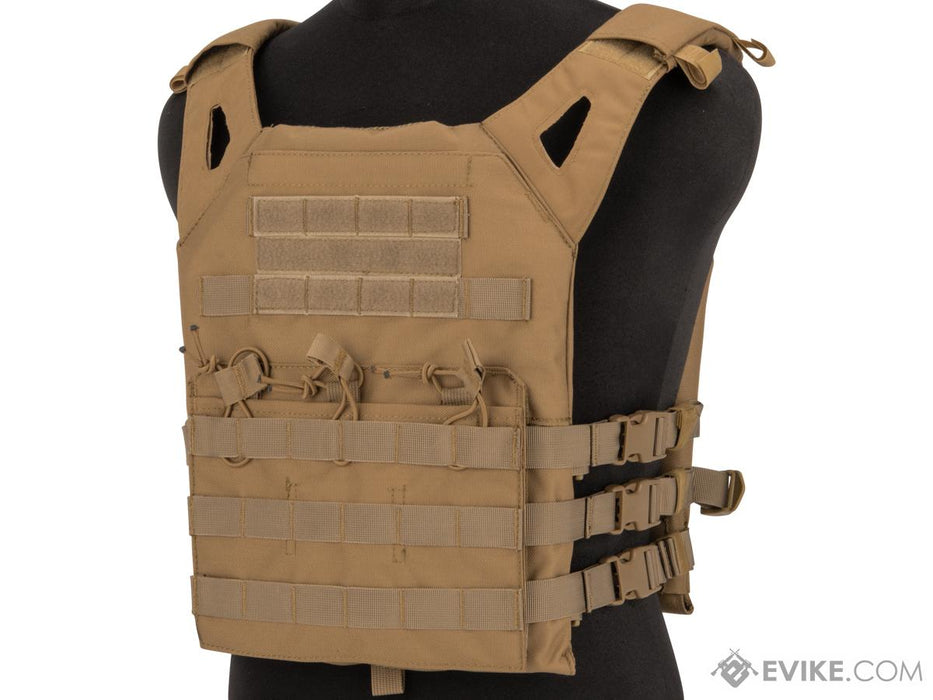 Matrix Level-1 Plate Carrier with Integrated Magazine Pouches- TAN