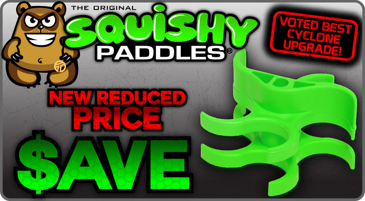 TechT Squishy Paddles For Tippmann Cyclone Feed