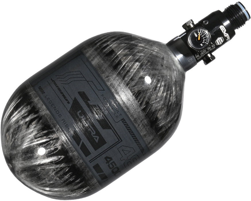JT Mega Lite 48/4500 Compressed Air Paintball Tank - Grey