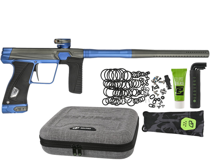 PLANET ECLIPSE GTEK 180R PAINTBALL GUN - Atlantic Storm (Charcoal/Blue)