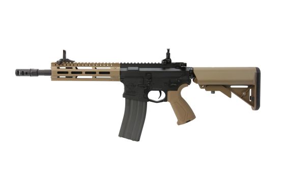 G&G CM16 Raider 2.0 with M-LOK Combo- Tan (Deans Compatible) (Includes 9.6v Nunchuck & Charger)