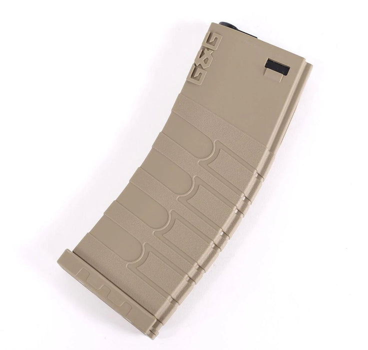 G&G Polymer 120rd Mid-Cap Magazine for M4 / M16 Series Airsoft AEG Rifles