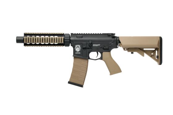 G&G GR4 CQB-S MINI Airsoft AEG (Black/Tan)