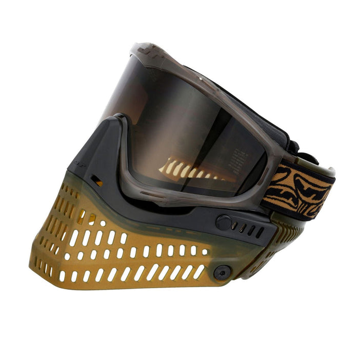 JT ProFlex Paintball Mask - Ice Series Brown w/ Bronze Gradient Lens