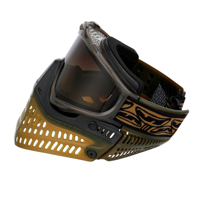 JT ProFlex Paintball Mask - Ice Series Brown w/ Bronze Gradient Lens