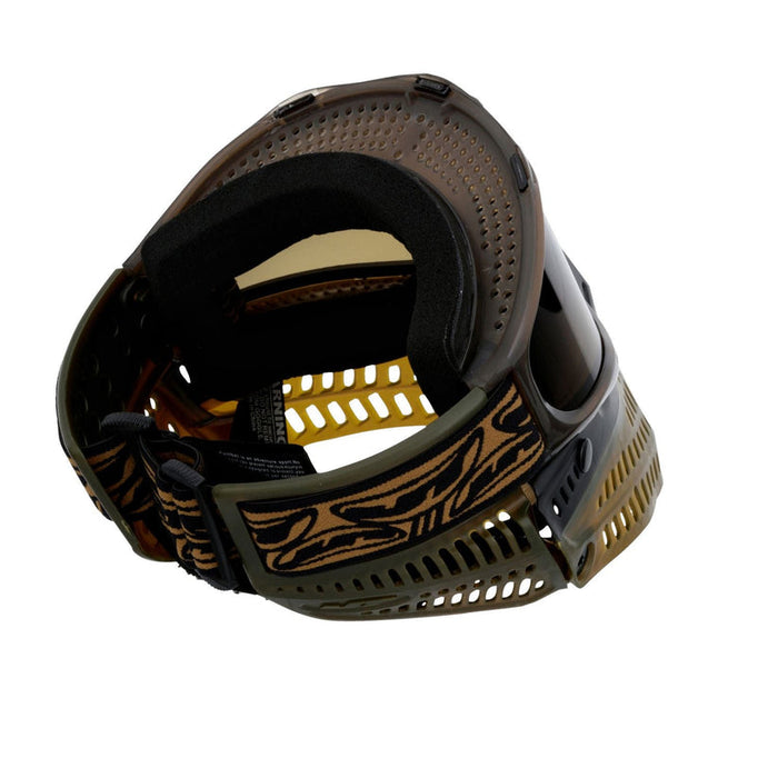 JT ProFlex Paintball Mask - Ice Series Brown w/ Bronze Gradient Lens