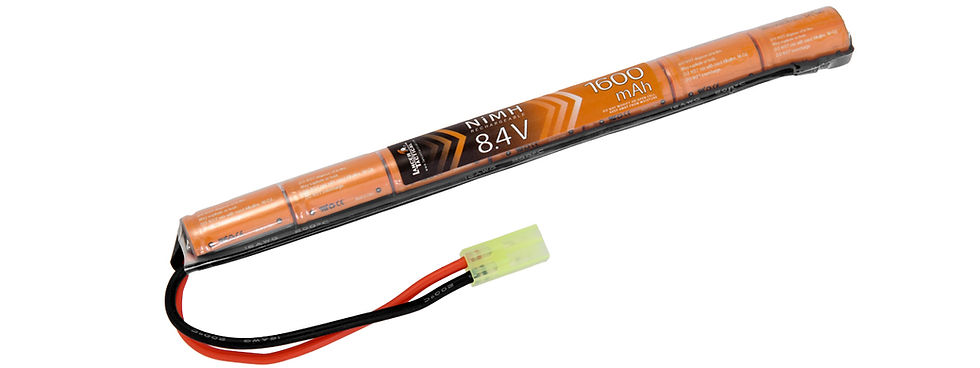 Lancer Tactical Airsoft NiMH 8.4V 1600 mAh Stick Battery