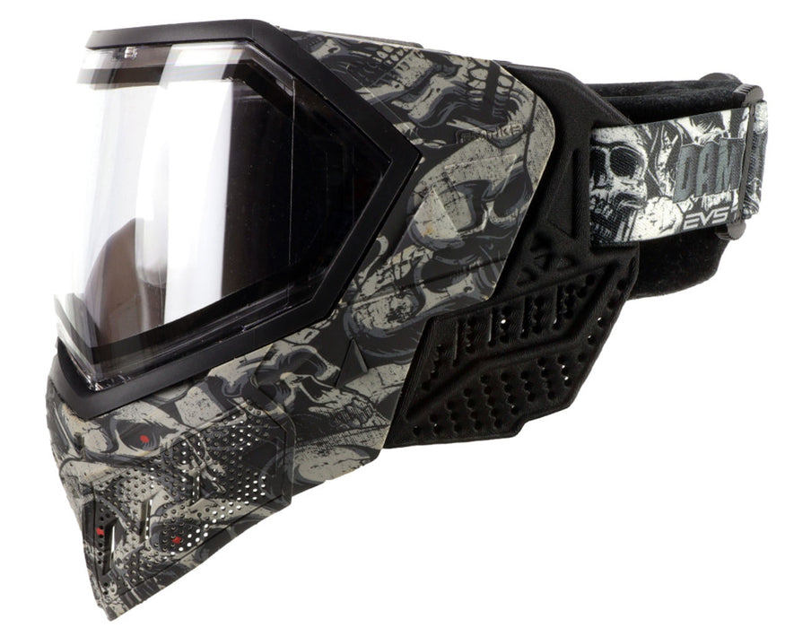 EMPIRE EVS PAINTBALL MASK W/ ADDITIONAL LENS - Tampa Bay Damage Skull Edition (21745)