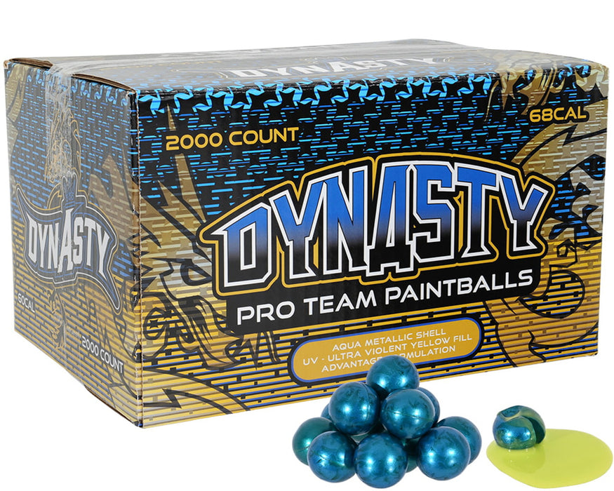 Dynasty Pro Team Paintballs .68 Caliber - 2000 Rounds (Banana Scented)
