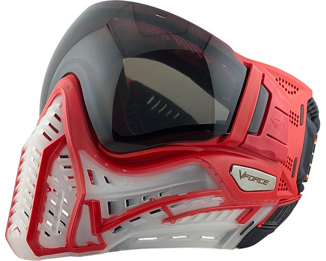 V-Force Profiler 2.0 Paintball Mask - Fighter Series Rooster Red