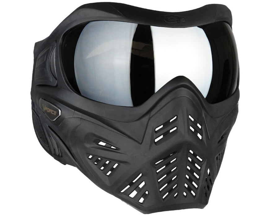 V-Force Grill 2.0 Paintball Mask/Goggle - Black/Black