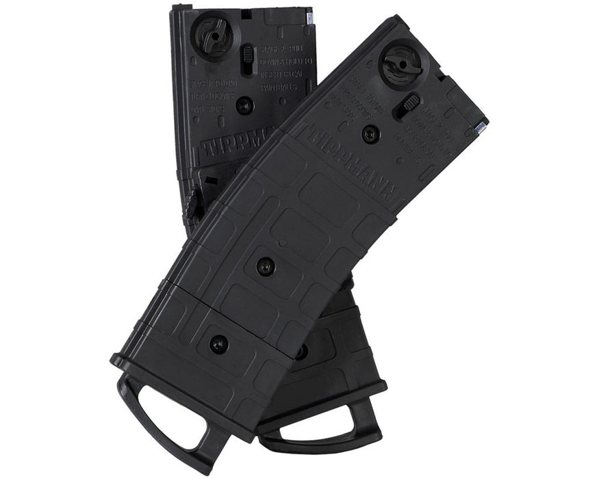 Tippmann TMC .50 Caliber 25 Round Magazine - 2 Pack w/ Coupler - Black (16453)